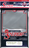 KMC SLEEVE SUPER SILVER (80 SLEEVES/PACK) - STANDARD SIZE