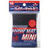 KMC Sleeves Hyper MAT MINI Blue (60 sleeves/pack) - Mini Size