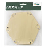 Bandeja para dados hexagonales LPG de 6" de color amarillo