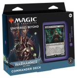 MTG Universes Beyond: Warhammer 40,000 Commander Deck Regular Edition-Necron Dynasties (Release Date 7 Oct 2022)