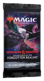 Paquete de refuerzo de draft de MTG Adventures in the Forgotten Realms (fecha de lanzamiento: 23 de julio de 2021)
