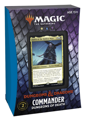 MTG Adventures in the Forgotten Realms Commander Deck-Dungeons of Death (Release date 23 July 2021)