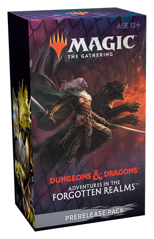 MTG Adventures in the Forgotten Realms Prerelease Pack (Release date 16 July 2021)