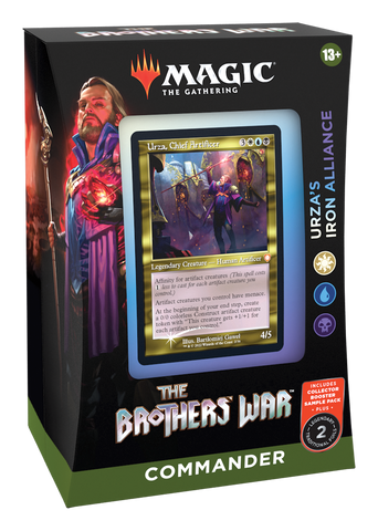 MTG The Brothers' War Commander Deck-Urza's Iron Alliance (Available on 11 Nov 2022)