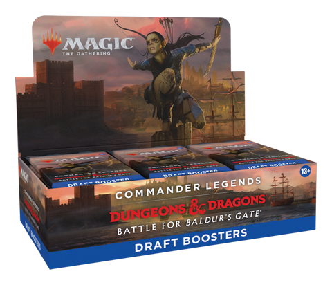 MTG Commander Legends: Battle for Baldur's Gate Draft Booster Box (Release date 10 Jun 2022)
