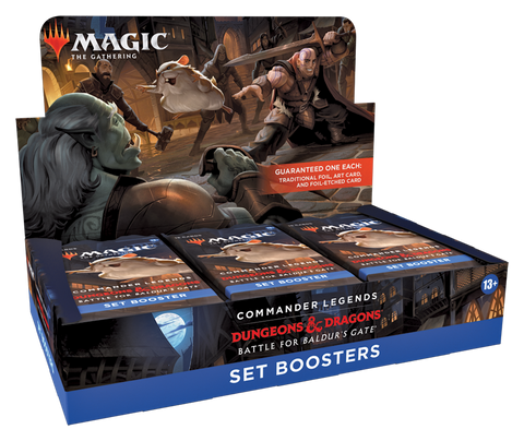 MTG Commander Legends: Battle for Baldur's Gate Set Booster Box (Release Date 10 Jun 2022)
