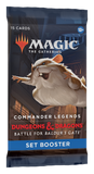 MTG Commander Legends: Battle for Baldur's Gate Set Booster Pack (Release Date 10 Jun 2022)