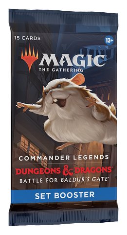 Paquete de refuerzo de la colección MTG Commander Legends: Battle for Baldur's Gate (fecha de lanzamiento: 10 de junio de 2022)