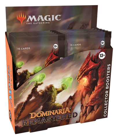 Caja de sobres de colección de MTG Dominaria Remastered (fecha de lanzamiento: 13 de enero de 2023)