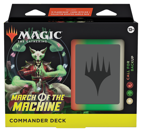 MTG March of the Machine Commander Deck-Call for Backup (Release Date 21 Apr 2023)