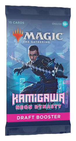 MTG Kamigawa: Neon Dynasty Draft Booster Pack (Release date 18 Feb 2022)