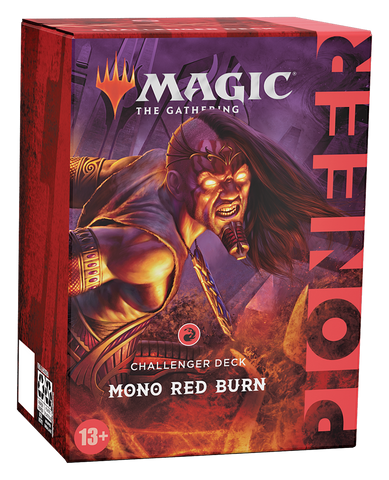 Magic the Gathering Pioneer Challenger Deck-Mono Red Burn (Release date 15 Oct 2021)
