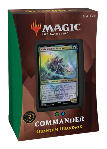 Magic the Gathering Strixhaven School of Mages Commander Deck-Quantum Quandrix (Estimated Release date 23/04/2021)