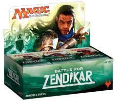 Magic the Gathering (MTG) Battle for Zendikar Booster Box Display