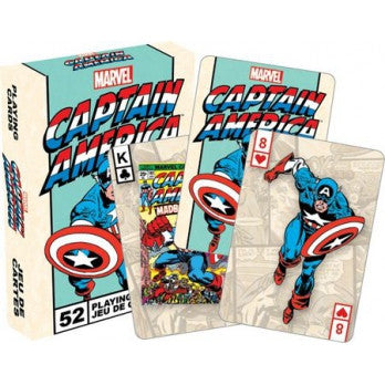 Marvel Captain America Playing Cards 