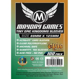 Mayday - Custom Tiny Epic Kingdoms Sleeves (Pack of 100) - 88 X 125 MM
