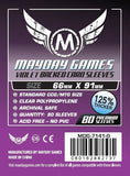 Mayday Premium Purple Backed Card Game Sleeves (80 sleeves per pack)-66mmx91mm
