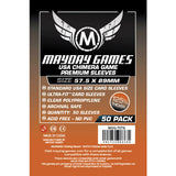 Mayday Premium Standard USA Chimera Game Clear Sleeves (Pack of 50) - 57.5 MM X 89 MM