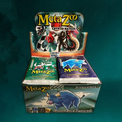 MetaZoo TCG Cryptid Nation 2nd Edition Booster Box (Release date May 2022)