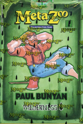 MetaZoo TCG Wilderness 1st Edition Theme Deck-Paul Bunyan