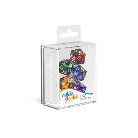 Oakie Doakie Dice D20 Spindown Enclave Selection 22mm (5)