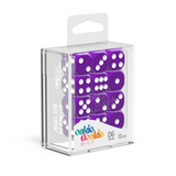 Oakie Doakie Dice D6 16 mm Solid - Purple (12)