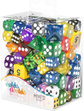 Paquete minorista mixto de dados Oakie Doakie Dice (100) dados sueltos