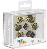 Oakie Doakie Dice RPG Set Metal Dice - Alchemy Gold (7)