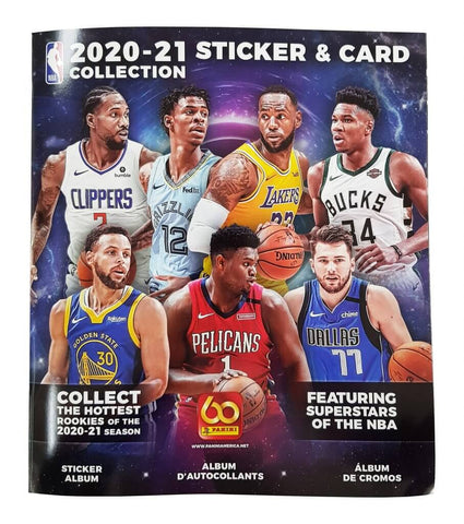 PANINI NBA 2020/2021 – Stickers and Card Collection - Albums