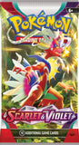 Paquete de refuerzo Scarlet &amp; Violet de JCC POKÉMON (fecha de lanzamiento: 31 de marzo de 2023)