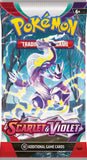 Paquete de refuerzo Scarlet &amp; Violet de JCC POKÉMON (fecha de lanzamiento: 31 de marzo de 2023)