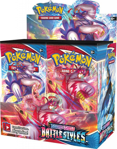 POKÉMON TCG Sword and Shield Battle Styles Booster Box (Release Date 19/03/2021)