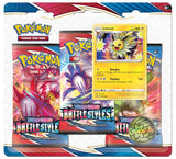 POKÉMON TCG Sword and Shield Battle Styles Three Booster Blister