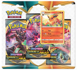 POKÉMON TCG Sword and Shield- Darkness Ablaze Three Booster Blister