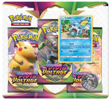 POKÉMON TCG Sword and Shield- Vivid Voltage Three Booster Blister (Release Date 20/11/2020)