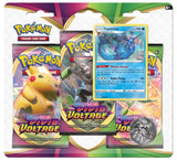 POKÉMON TCG Sword and Shield- Vivid Voltage Three Booster Blister (Release Date 20/11/2020)