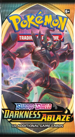 POKÉMON TCG Sword and Shield Darkness Ablaze Booster Pack (Release Dat – The Games Corner
