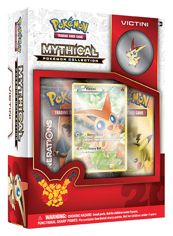 POKEMON TCG: Mythical Pokemon Collection - Victini Pin Box