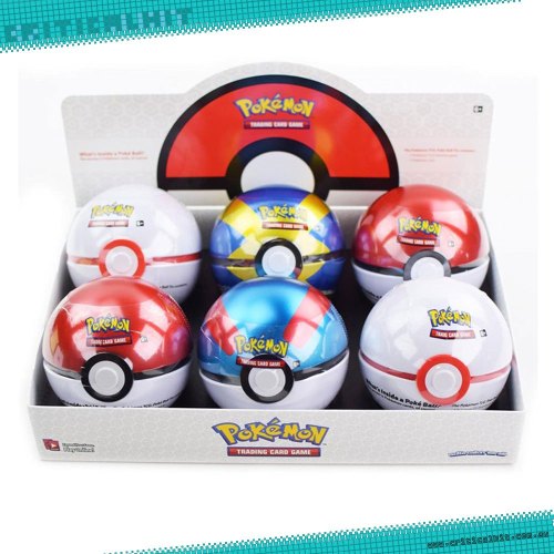 pokemon trading card game pokeball tin POKEMON TCG BEST OF POKEBALL TIN
