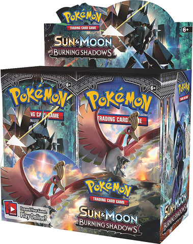 POKÉMON TCG Sun & Moon Burning Shadows Booster Box (Release date 4 August 2017)