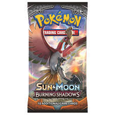 POKÉMON TCG Sun & Moon Burning Shadows Booster Pack (Release date 4 August 2017)