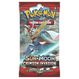 POKÉMON TCG Sun & Moon Crimson Invasion Booster Pack (Release date 3/11/2017)