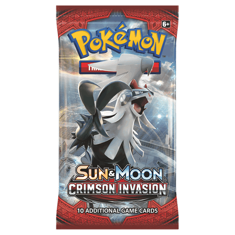 POKÉMON TCG Sun & Moon Crimson Invasion Booster Pack (Release date 3/11/2017)