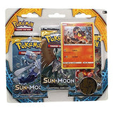 POKÉMON TCG Sun & Moon Three Booster Blister-Litten