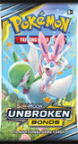 POKÉMON TCG Unbroken Bonds Booster Pack (Release Date 03/05/3019)