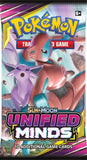 POKÉMON TCG Unified Minds Booster Pack (Release Date 02/08/2019)