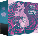 POKÉMON TCG Unified Minds Trainer Box (Release Date 02/08/2019)