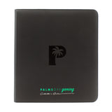 Palms Off Gaming Collector's Series 12 Pocket Zip Trading Card Binder-Black
