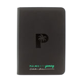 Palms Off Gaming Collector's Series 9 Pocket Zip Trading Card Binder-Black