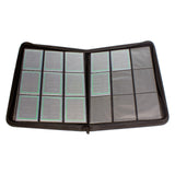 Carpeta con cremallera de carga superior de la serie de coleccionistas Palms Off Gaming